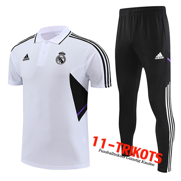 Real Madrid Poloshirt Weiß 2023/2023