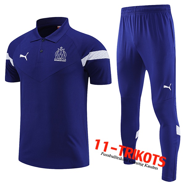Marseille Poloshirt Blau 2023/2023