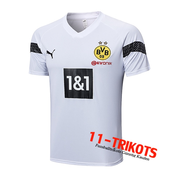 Dortmund Trainingstrikot Weiß 2023/2023