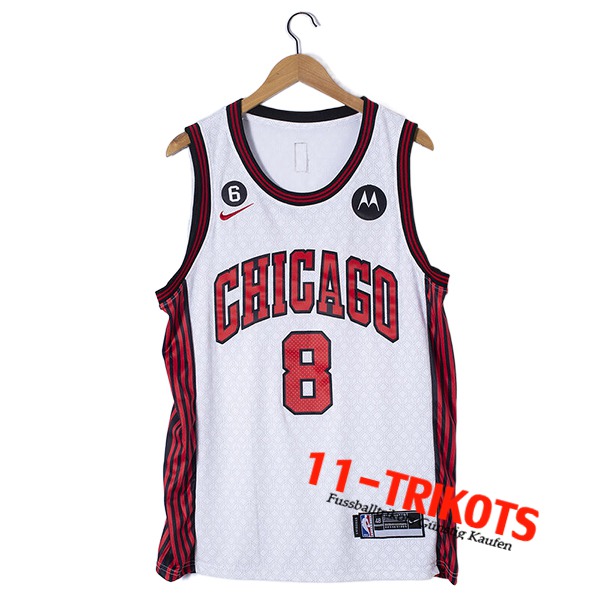 Trikots Chicago Bulls (LAVINE #8) 2023/23 Weiß