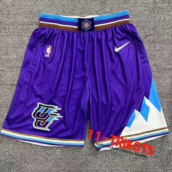 Shorts NBA Utah Jazz lila