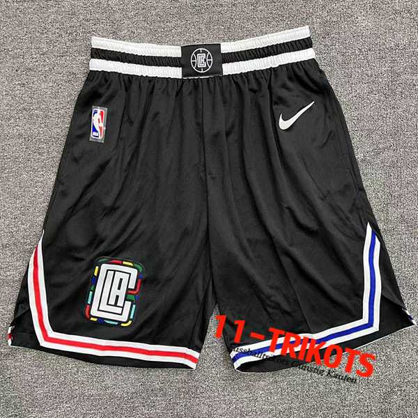 Shorts NBA Los Angeles Clippers Schwarz