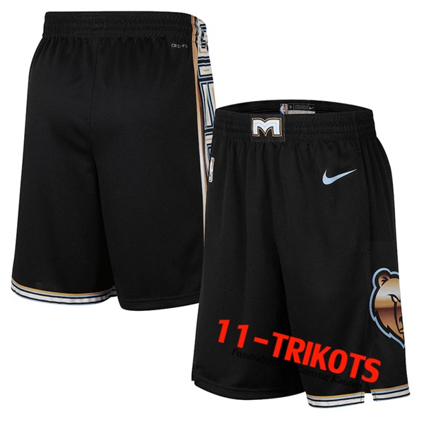 Shorts NBA Memphis Grizzlies Schwarz