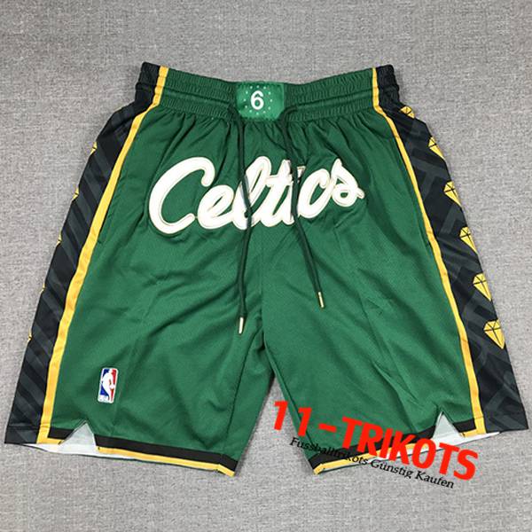 Shorts NBA Boston Celtics Grün