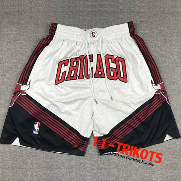 Shorts NBA Chicago Bulls Weiß