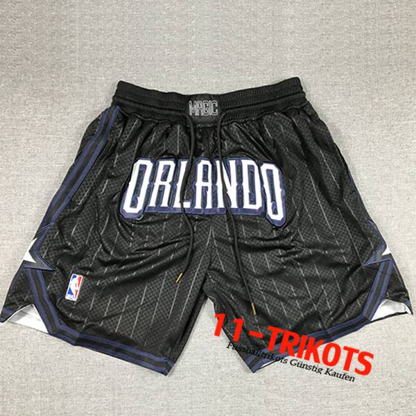 Shorts NBA Orlando Magic Schwarz