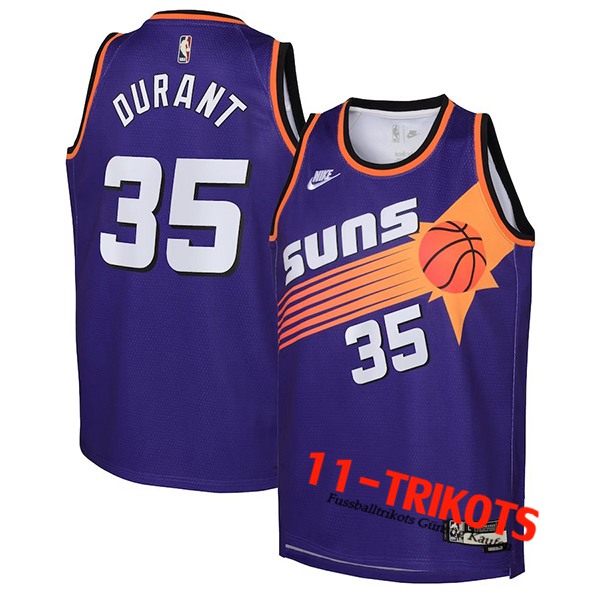 Trikots Phoenix Suns (DURANT #35) 2023/23 lila Classic Edition