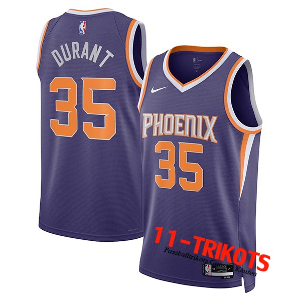 Trikots Phoenix Suns (DURANT #35) 2023/23 lila Icon Edition