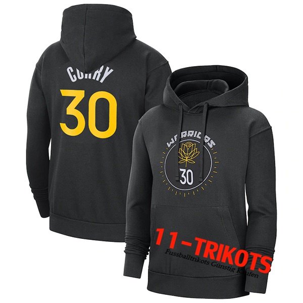 Training Sweatshirt Mit Kapuze Golden State Warriors Schwarz 2023