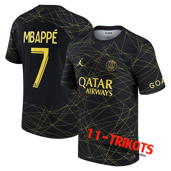 PSG Fussball Trikots (MBAPPÉ #7) 2023/2023 Vierte