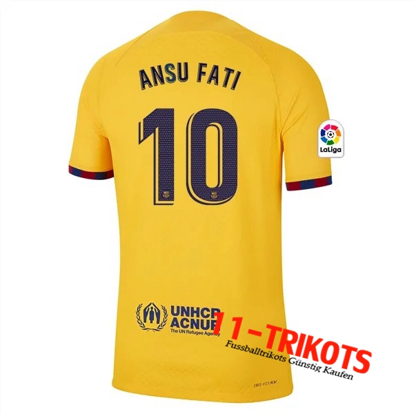 Barcelona Fussball Trikots (ANSU FATI #10) 2023/2023 Vierte
