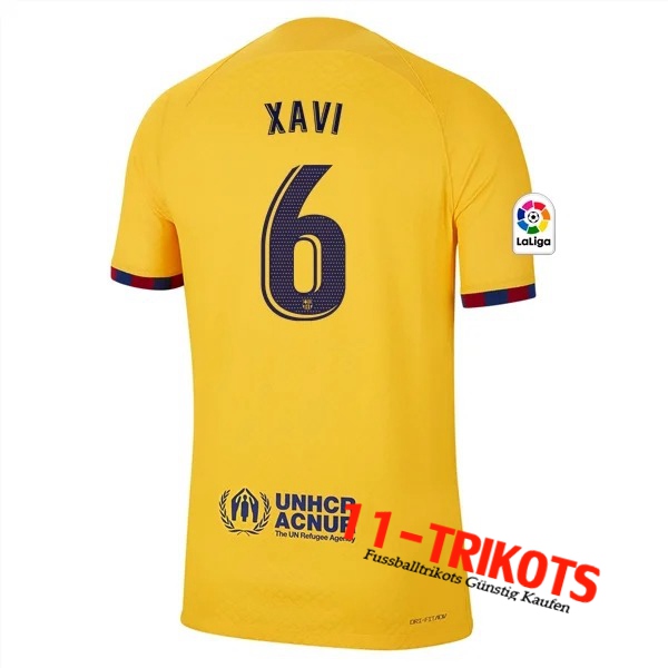 Barcelona Fussball Trikots (XAVI #6) 2023/2023 Vierte