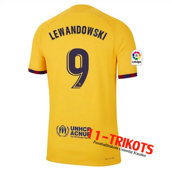 Barcelona Fussball Trikots (LEWANDOWSKI #9) 2023/2023 Vierte