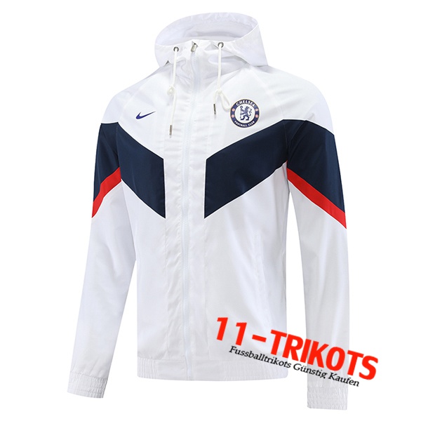 FC Chelsea Windjacke Weiß 2023/2023