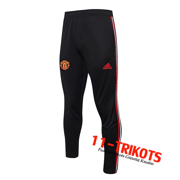 Manchester United Trainingshose Schwarz 2023/2023 -11