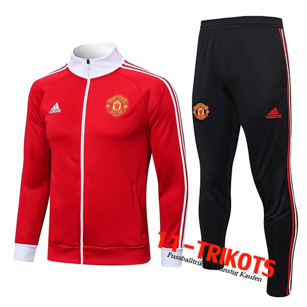 Manchester United Trainingsanzug (Jacke) Rot 2023/2023