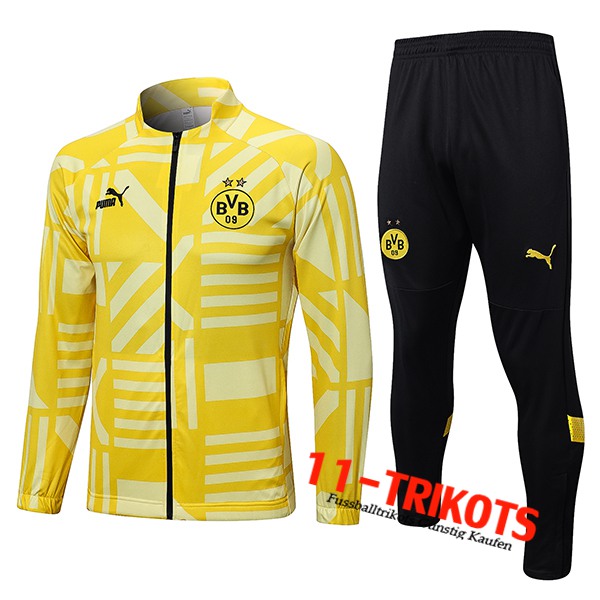 Dortmund Trainingsanzug (Jacke) Gelb 2023/2023