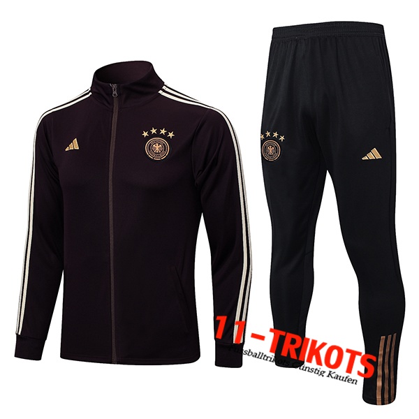 Deutschland Trainingsanzug (Jacke) Braun 2023/2023