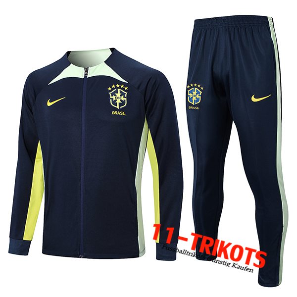 Brasilien Trainingsanzug (Jacke) Navy blau 2023/2023