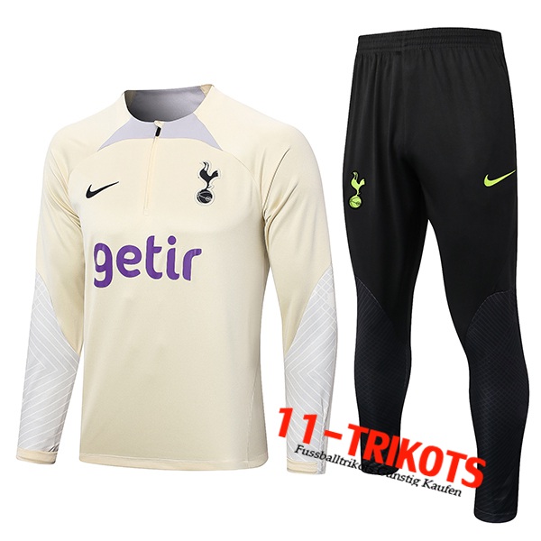 Tottenham Hotspurs Trainingsanzug Gelb 2023/2023