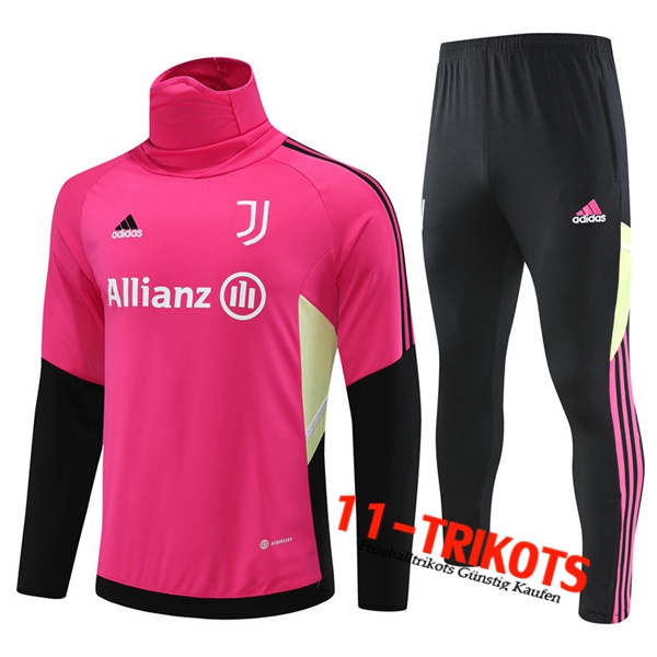 Juventus Trainingsanzug High Collar Roos 2023/2023