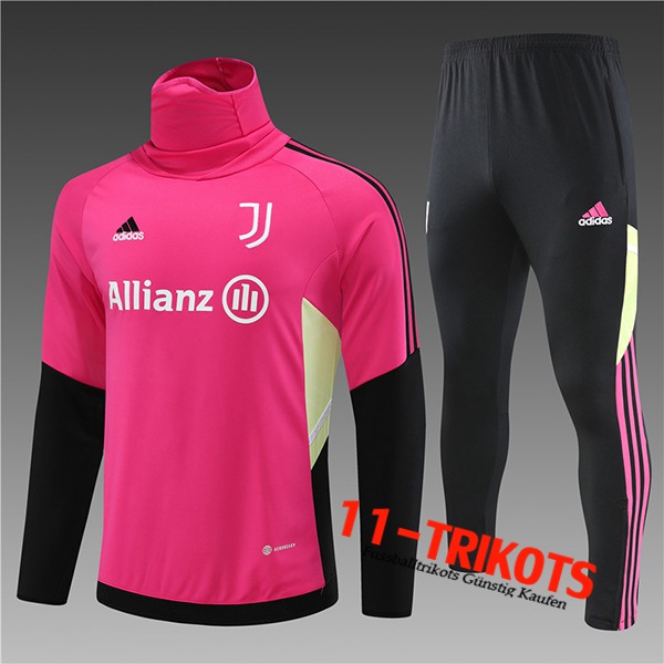 Juventus Trainingsanzug High Collar Kinder Roos 2023/2023