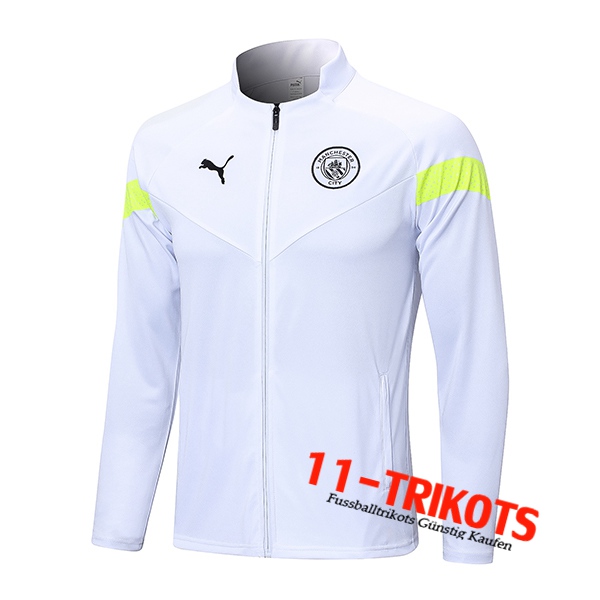 Manchester City Trainingsjacke Weiß 2023/2023