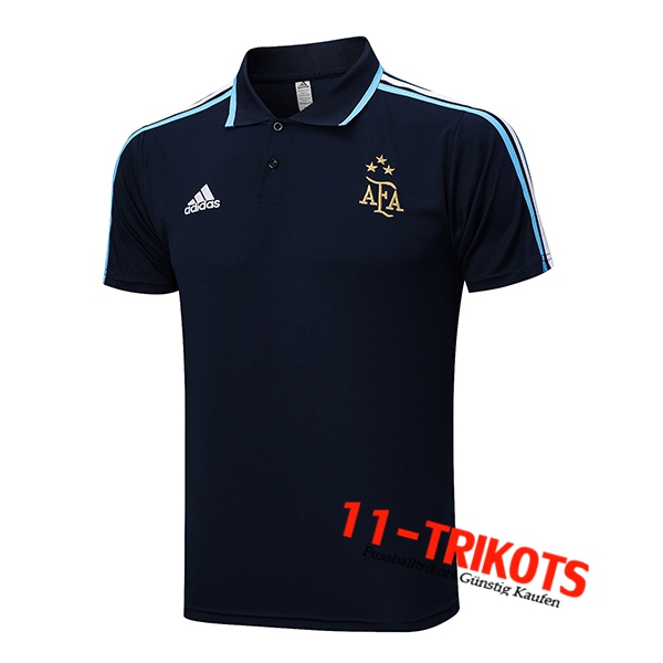 Argentin Poloshirt Navy blau 2022/2023