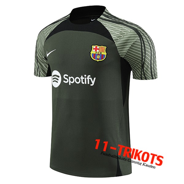 FC Barcelona Training T-Shirts Grün 2023/2024