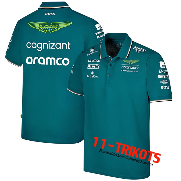 Polo F1 Aston Martin Team Grün 2023