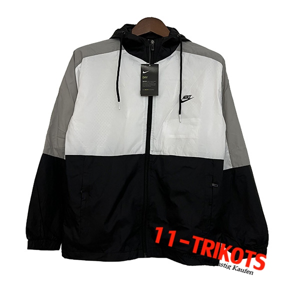 Nike Windjacke Weiß/Schwarz 2023