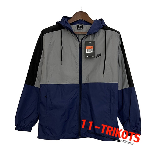 Nike Windjacke Grau/Blau 2023