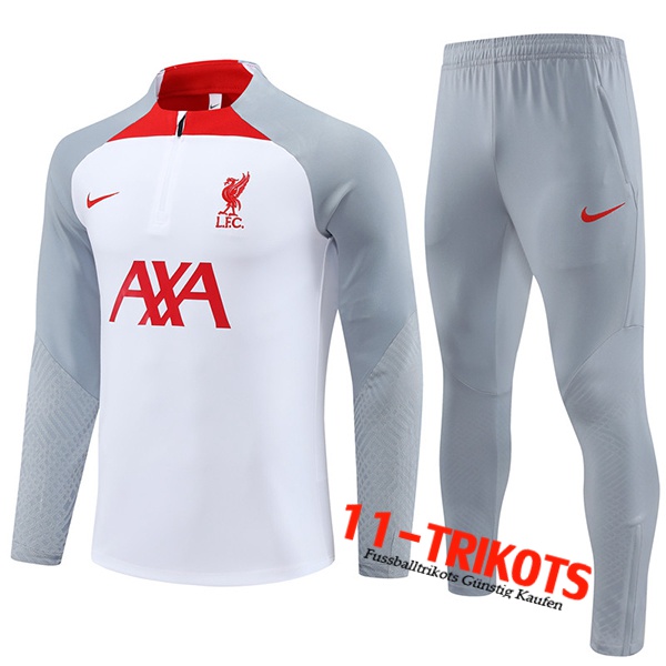 FC Liverpool Trainingsanzug Weiß 2023/2024