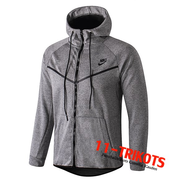 Nike Trainingsjacke Mit Kapuze Hellgrau 2022/2023