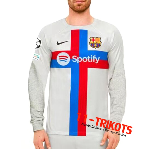 FC Barcelona Third Trikot Langarm 2023/2024