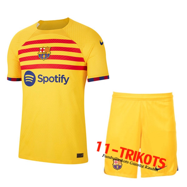 FC Barcelona Fussball Trikots Vierte + Shorts 2022/2023