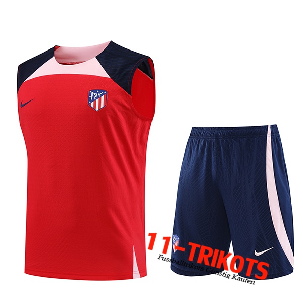 FC Atletico Madrid Trainings-Tanktop + Shorts Rot 2023/2024