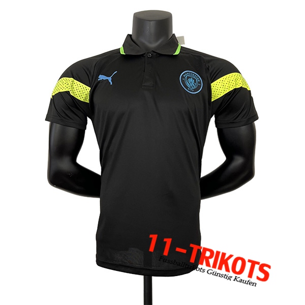Manchester City Poloshirt Schwarz 2023/2024