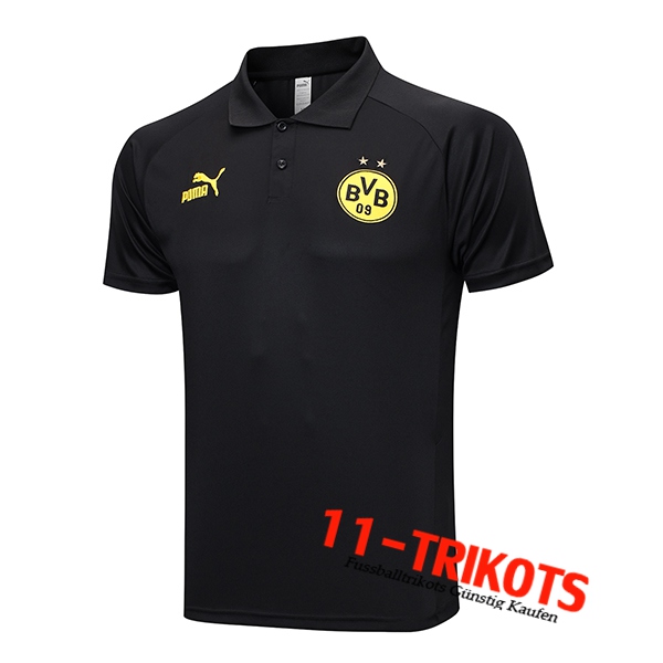 Poloshirt Dortmund Schwarz 2023/2024