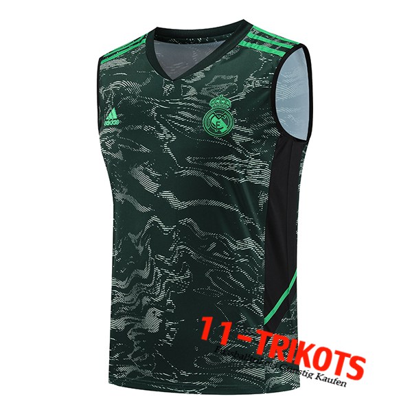 Real Madrid Trainings-Tanktop Grün 2023/2024