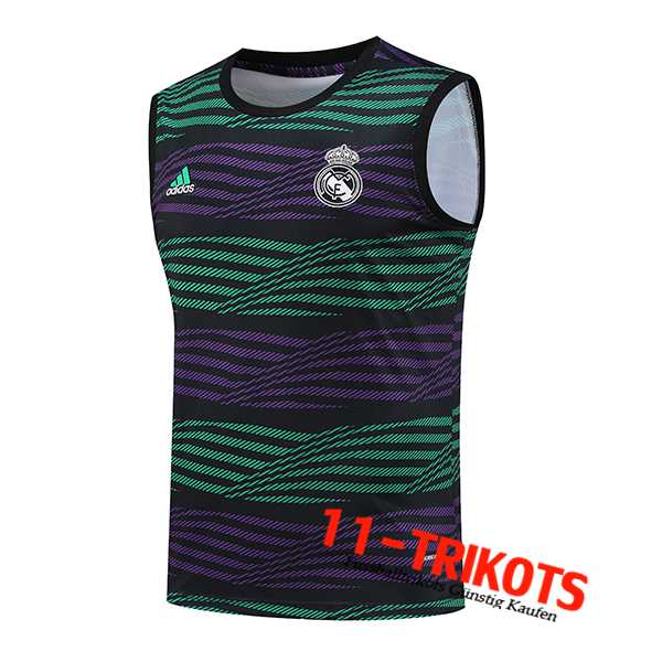 Real Madrid Trainings-Tanktop lila 2023/2024