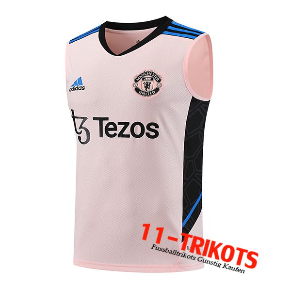 Manchester United Trainings-Tanktop Orange 2023/2024