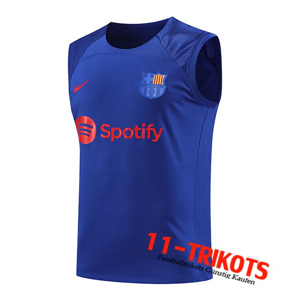 FC Barcelona Trainings-Tanktop Blau 2023/2024