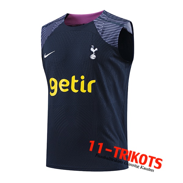 Tottenham Hotspur Trainings-Tanktop Navy blau 2023/2024