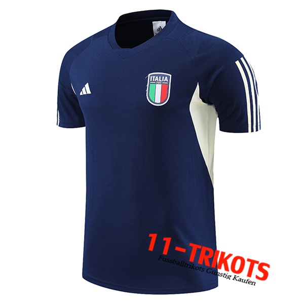 Italien Trainingstrikot Navy blau 2023/2024