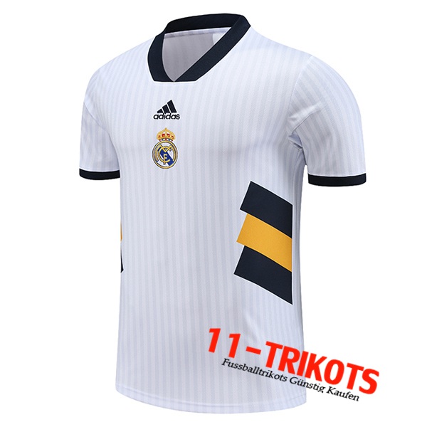 Real Madrid Trainingstrikot Weiß 2023/2024