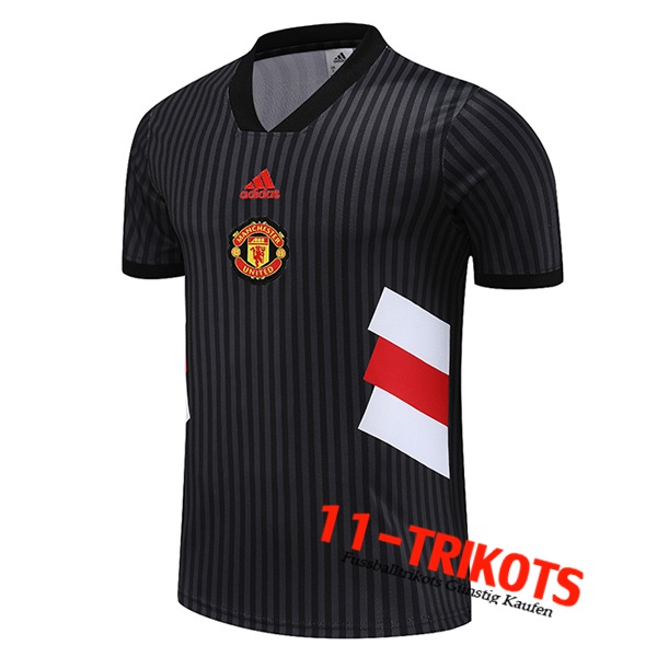 Manchester United Trainingstrikot Schwarz 2023/2024