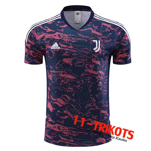 Juventus Trainingstrikot Rot/Blau 2023/2024