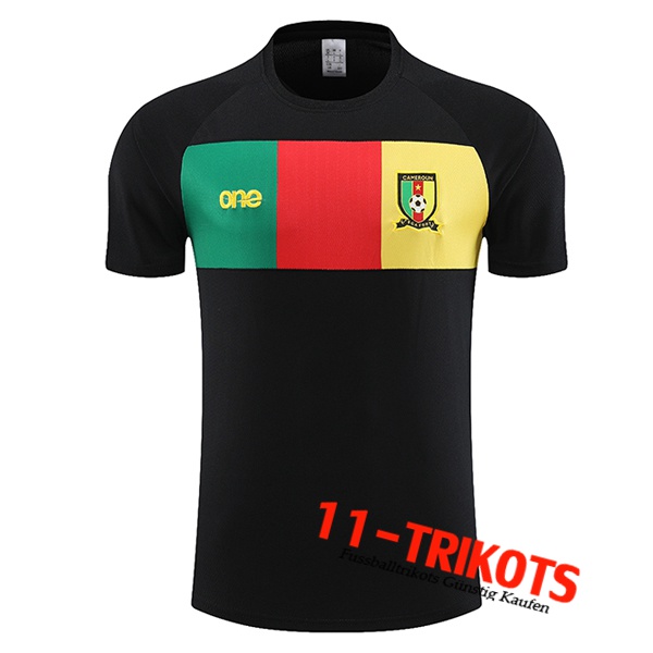 Kamerun Trainingstrikot Schwarz 2023/2024