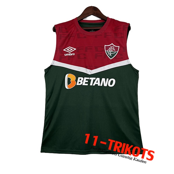 Fluminense Trainings-Tanktop Rot/Grün 2023/2024